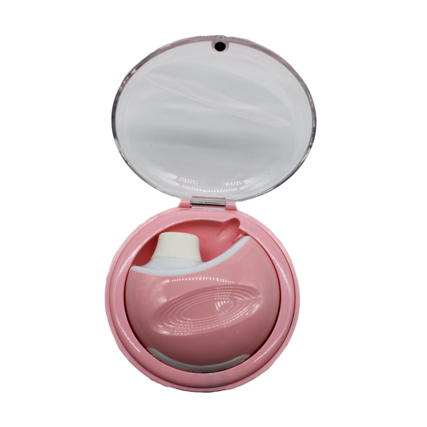 Nipple and egg toys, silicone suction vibrator with 6 frequencies of pressed powder suction, portable breast clitoral stimulator, female masturbator, toys. - Image 3