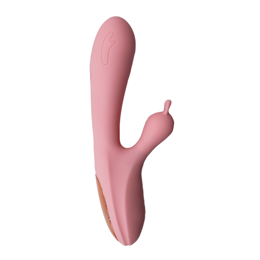 Dual Motor Rabbit Vibrator 10 Vibration Modes Action Clitoral Stimulation Waterproof