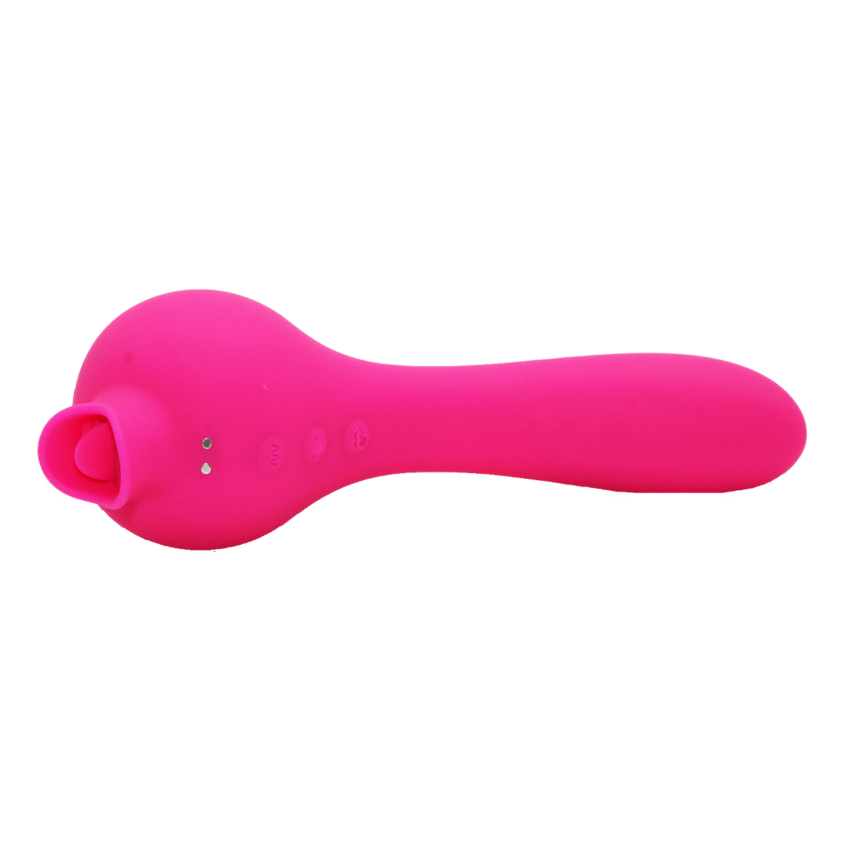 Clitoral Vibrator Adult Sex Toys 10 Lick and Vibration Modes Clit Stimulation Tongue - Image 3