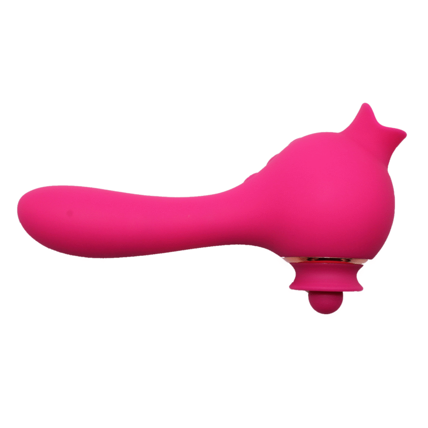 Clitoral Vibrator Adult Sex Toys 10 Lick and Vibration Modes Clit Stimulation Tongue - Image 2
